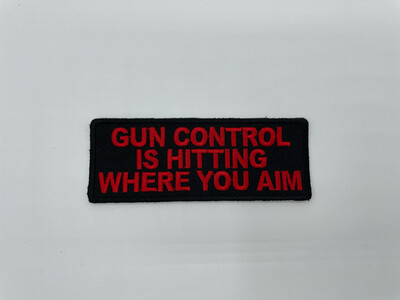 Gun Control Is Hitting Where You Aim