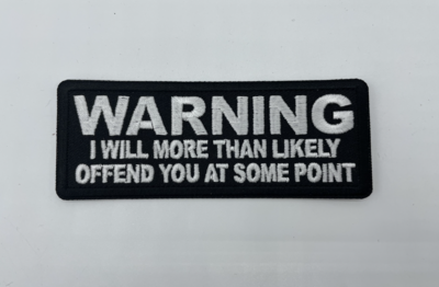 Offend You Iron On Patch