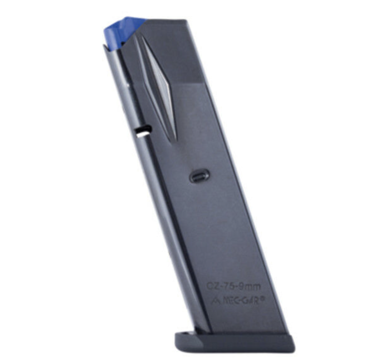 Mec-Gar OEM Blued Detachable 10rd 9mm Luger for CZ 75B, Shadow 2, 75 SP-01, Shadow, 85B
