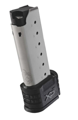 Springfield Armory XD-S Magazine .45 ACP Seven Rounds X-Tension Sleeve Stainless Steel