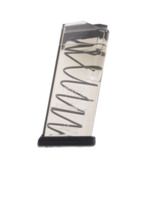 ETS Group GLK27 Pistol Mags Clear Detachable 9rd 40 S&amp;W for Glock 27