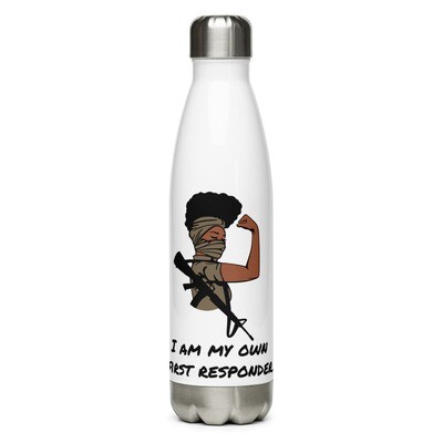First Responder Stainless Steel Water Bottle