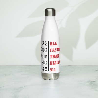 All Calibers Stainless Steel Water Bottle