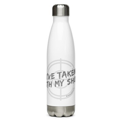 Taken Both Shots Stainless Steel Water Bottle