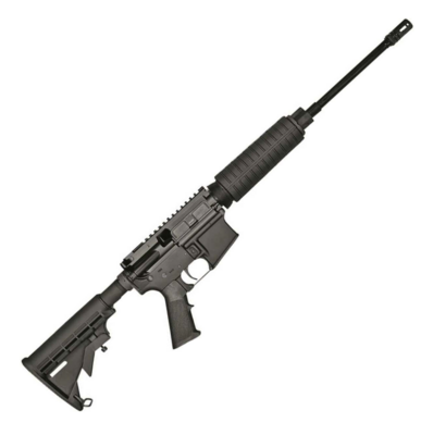 DEL-TON Echo 316L Optic Ready or Non Optic Ready 5.56mm NATO 16in Black Semi Automatic Rifle (California Compliant Version)