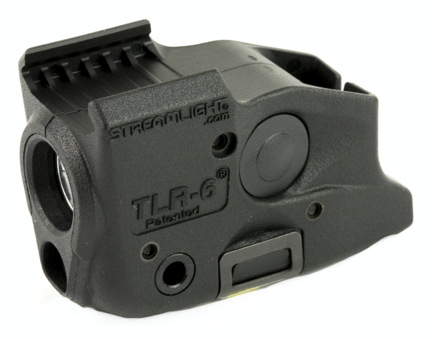 Streamlight 69290 TLR-6 Weapon Light w/Laser For Handgun Glock G3,G4,G5 100 Lumens Output White LED Light Red Laser 89 Meters Beam Trigger Guard Mount Black Anodized Polymer