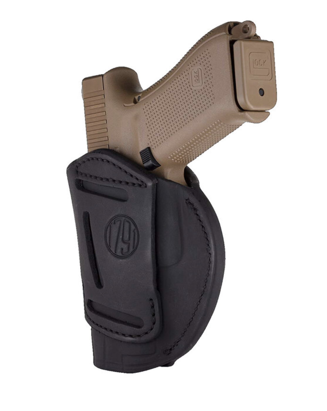 1791 Gunleather 4 Way WH-5 Multi-Fit IWB/OWB Concealment Holster for Full Size/Compact Semi Auto Models Right Hand 