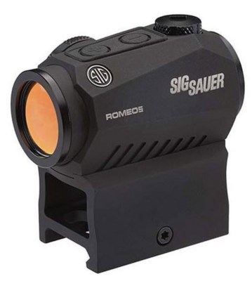 Sig Sauer Electro-Optics SOR52001 Romeo5 Black Anodized 1x20mm 2 MOA Red Dot Reticle