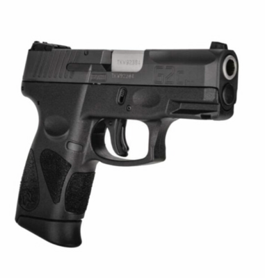 Taurus G2C 9mm Luger 3.20&quot; 10+1 Black Frame w/Rail Matte Black Steel Slide Black Polymer Grip