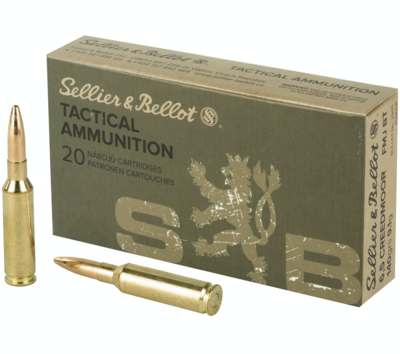 Sellier &amp; Bellot 6.5 Creedmoor 140 grain FMJ Box of 20 Rounds
