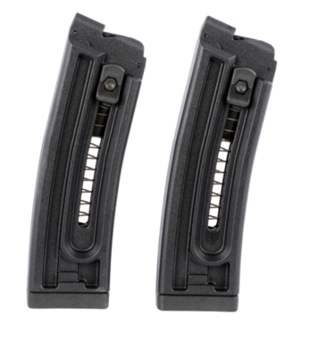 GSG OEM Black Detachable 10rd 22 LR for GSG 16 2 Per Pack
