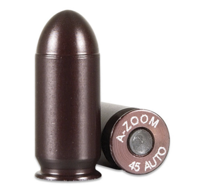 A-Zoom Snap Caps .45 Auto Aluminum 5 Pack