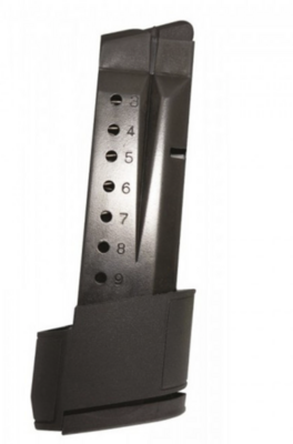 ProMag Blued Extended 10rd 9mm Luger for S&amp;W M&amp;P Shield (Except Shield EZ Variant)