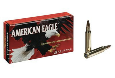 Federal, American Eagle, 223REM, 55 Grain, Full Metal Jacket, 20 Round Box