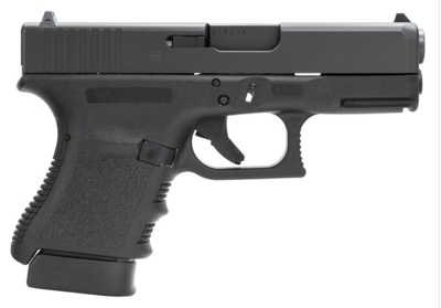Glock  G30S Gen3 45 ACP 3.78&quot; 10+1 Black Polymer Frame Black Steel Slide Black Polymer Grip Fixed Sights