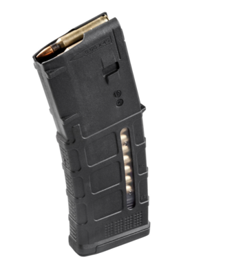 Magpul MAG556-BLK PMAG GEN M3 Black Detachable with Capacity Window 30rd 223 Rem, 5.56x45mm NATO for AR-15, M16, M4