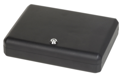 Bulldog Personal Vault Large Key Entry Black Steel Holds 1 Handgun 11&quot; H x 8.50&quot; W x 2.25&quot; D