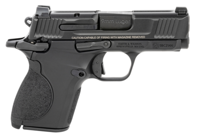 Smith &amp; Wesson CSX 9mm Luger 3.10&quot; 10+1,12+1 Matte Black Black Armornite Stainless Steel Barrel/Slide Textured Black Polymer Grip Interchangeable Backstraps Includes 2 Mags