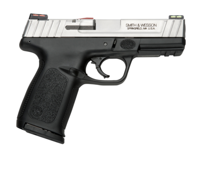 Smith &amp; Wesson SD40 VE *CA Compliant 40 S&amp;W 4&quot; 10+1 Black Stainless Steel Slide Textured Black Polymer Grip HiViz Sight