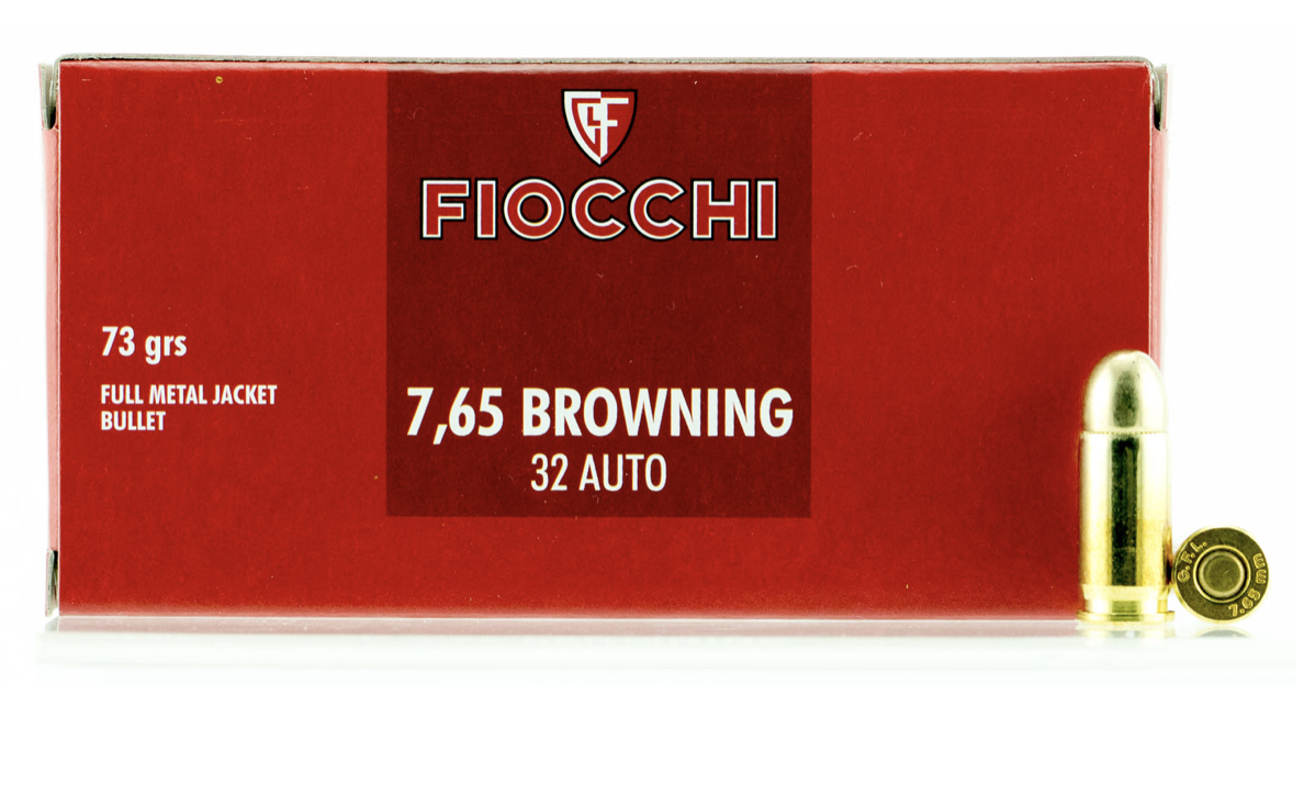 Fiocchi Range Dynamics 32 ACP 73 gr Full Metal Jacket (FMJ) 50 Bx