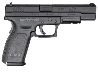 Springfield Armory XD9401 XD Tactical *CA Compliant 9mm Luger 5&quot; 10+1 Railed Black Frame Black Melonite Steel Slide Black Polymer Grip