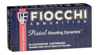 Fiocchi Range Dynamics 357 Mag 142 gr Full Metal Jacket Truncated-Cone (TCFMJ) 50 Bx