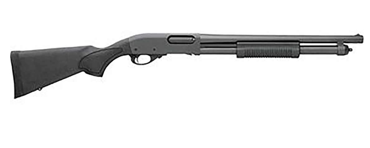 Remington 870 Express Tactical 12 Gauge 3&quot; 18.50&quot; 6+1 Matte Black Rec/Barrel Matte Black Synthetic Stock Right Hand Includes Fixed Cylinder Choke &amp; Bead Sight