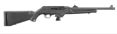 Ruger 19101 PC Carbine *NY/CA Compliant 9mm Luger 16.12&quot; 10+1 Black Hard Coat Anodized