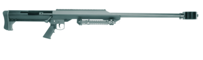 Barrett 13303 M99 416 Barrett 32&quot; 1rd Black Cerakote Black Fixed w/Sorbothane Recoil Pad Stock Black Polymer Grip Right Hand