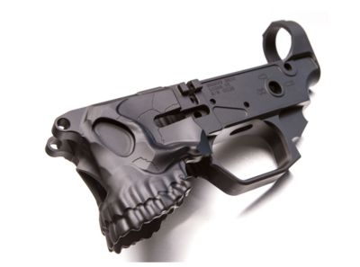 Sharps Bros SBLR03 The Jack Stripped Lower Multi-Caliber Black Anodized Finish 7075-T6 Aluminum Material Compatible with Mil-Spec Parts for AR-15