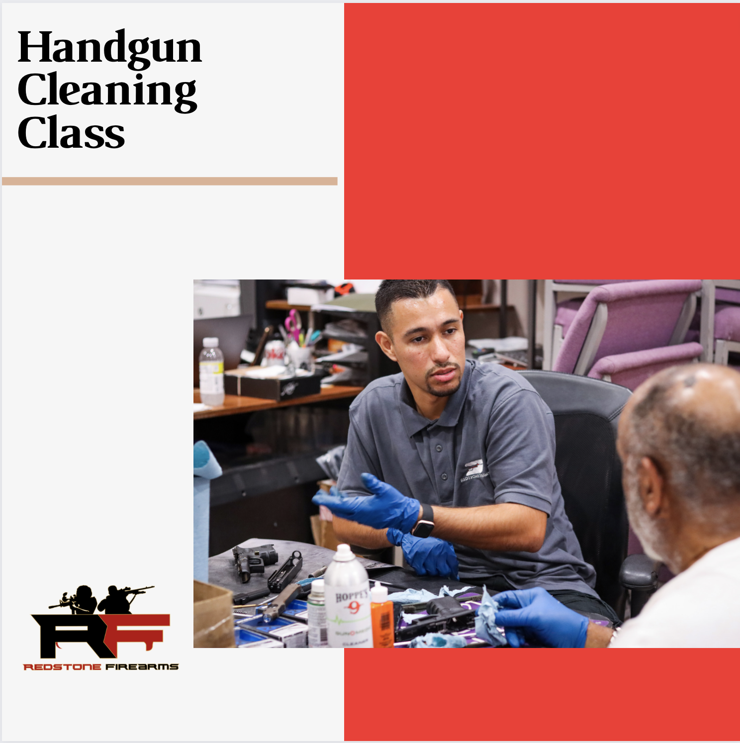 Handgun Cleaning Class