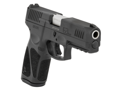 Taurus G3 9mm Luger Caliber with 4&quot; Barrel, 17+1 Capacity, Black Finish Picatinny Rail Frame, Serrated Matte Black Tenifer Steel Slide &amp; Polymer Grip Includes 2 Mags
