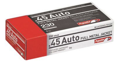 Aguila Pistol 45 ACP 230 gr Full Metal Jacket (FMJ) 50 Bx