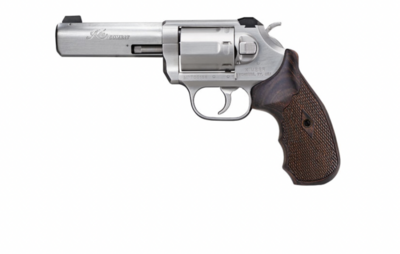 KIMBER K6s 357 Mag 4&quot; Barrel Brushed Satin Finish Smooth Walnut Grip DA/SA Revolver (3400031)