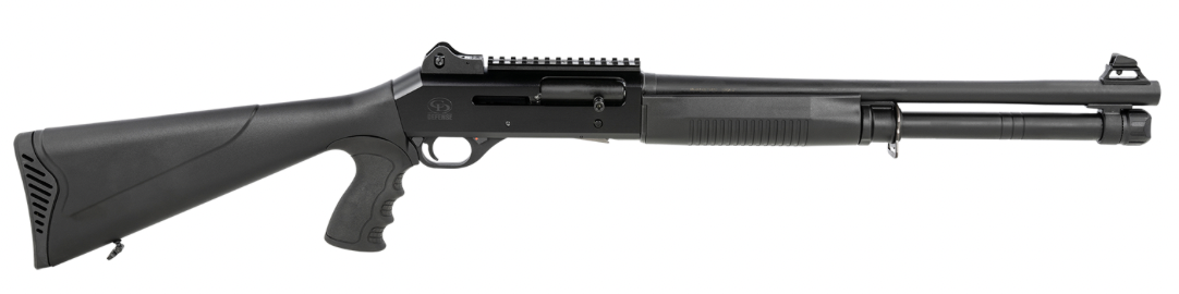 Charles Daly 601 DPS 12 Gauge 18.50&quot; 5+1 3&quot; Black Rec/Barrel Black Fixed Pistol Grip Stock Right Hand (Full Size) Includes Picatinny Rail &amp; Ghost Ring Sight