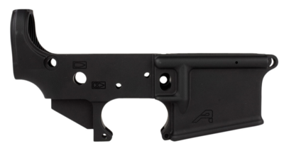 Aero Precision Gen 2 Stripped Lower Receiver Multi-Caliber Black Anodized Finish 7075-T6 Aluminum Material with Mil-Spec Dimensions for AR-15