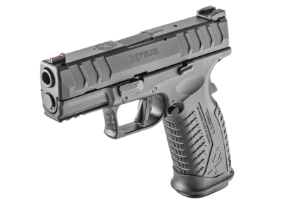 Springfield Armory XDME9389BHC XD-M Elite 9mm Luger Caliber with 3.80&quot; Barrel, 20+1 Capacity, Black Finish Picatinny Rail Frame, Serrated Black Melonite Steel Slide &amp; Interchangeable Backstrap Grip