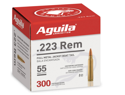 Aguila Rifle 223 Rem 55 gr Full Metal Jacket (FMJ) 300 Bx