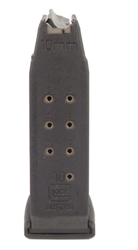 Glock OEM Black Detachable 10rd 10mm Auto for Glock 29