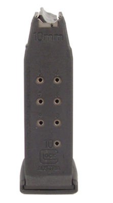 Glock OEM Black Detachable 10rd 10mm Auto for Glock 29