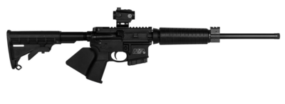 Smith &amp; Wesson 12938 M&amp;P15 Sport II OR *CA Compliant 5.56x45mm NATO 16&quot; 10+1 Black Fixed Black Synthetic Stock Black California Paddle Grip Right Hand Crimson Trace Red Dot