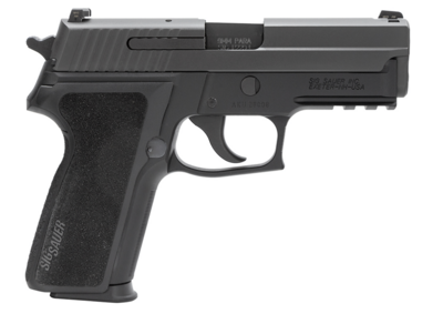 Sig Sauer P229 Compact *CA Compliant 9mm Luger Caliber with 3.90&quot; Barrel, 10+1 Capacity, Black Hardcoat Anodized Finish Aluminum Picatinny Rail Frame, Serrated Black Nitron Stainless Steel Slide, Blac