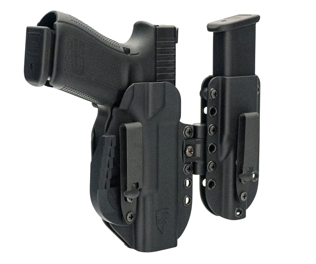 C&amp;G Holsters 694100 MOD 1 Modular System IWB Black Kydex Belt Clip Fits Glock 17/19/45