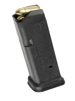 Magpul MAG550-BLK PMAG GL9 Black Detachable 15rd 9mm Luger for Glock 19