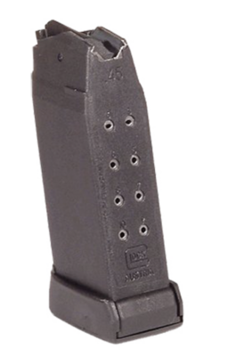 Glock OEM Glock 30 45 ACP 10rd Black Polymer
