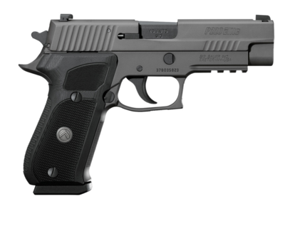 Sig Sauer 220RM45LEGION P220 Full Size Legion *MA Compliant 45 ACP Caliber with 5&quot; Barrel, 8+1 Capacity, Overall Legion Gray Cerakote Metal Finish, Picatinny Rail/Beavertail Frame, Serrated Slide, Bla