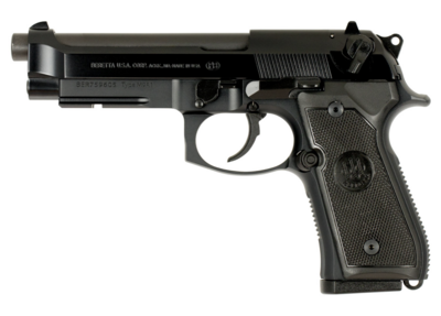Beretta USA JS92M9A1CA M9A1 *CA Compliant 9mm Luger 4.90&quot; Barrel 10+1, Black Bruniton Finish Frame, Serrated Steel Slide &amp; Polymer Grip