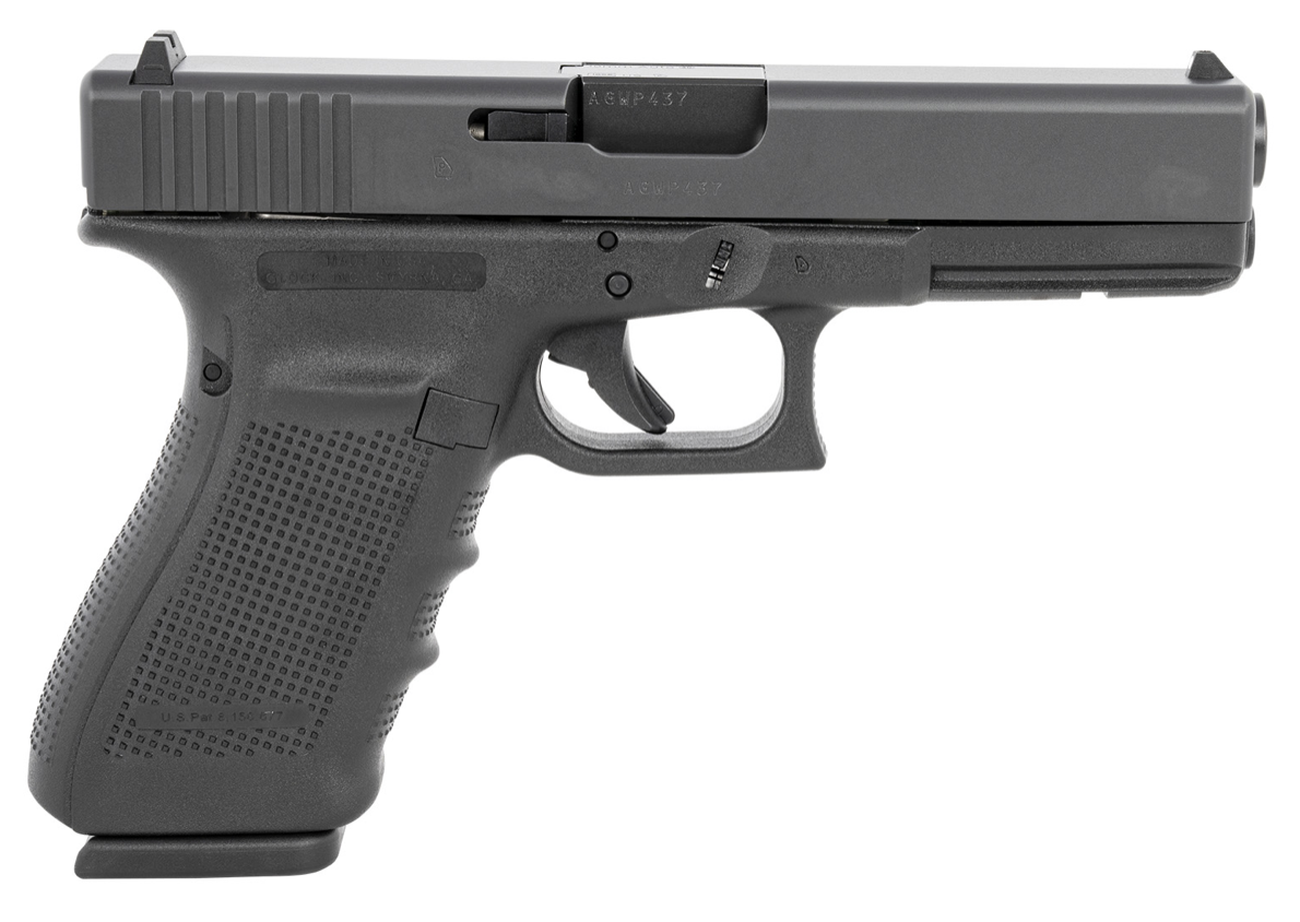 Glock G20 Gen4 10mm Auto 4.61&quot; Barrel 15+1, Black Frame &amp; Slide, Modular Backstrap, Reversible Mag. Catch, Safe Action Trigger (US Made)