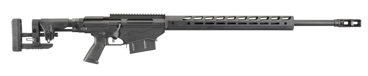 Ruger 18083 Precision 300 PRC 5+1 26&quot; Heavy Contour Barrel With Magnum Muzzle Brake, Tunable Compensator, Type III Hard Coat Anodized Finish, Ruger Precision MSR Stock, Optics Ready