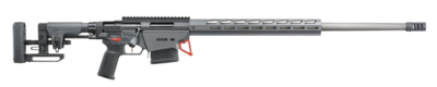 Ruger 18084 Precision 6.5 Creedmoor 26&quot; Stainless 10+1, Gray, M-LOK Handgaurd, Folding Stock, Muzzle Brake
